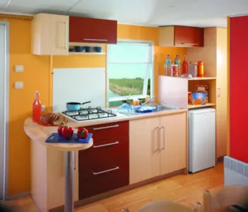 Huuraccommodatie(s) - Klassieke Stacaravan Met 2 Slaapkamers - Camping Paradis les Chanterelles