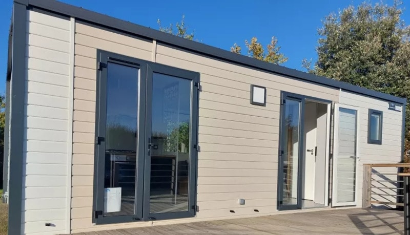 Stacaravan met 3 slaapkamers Premium