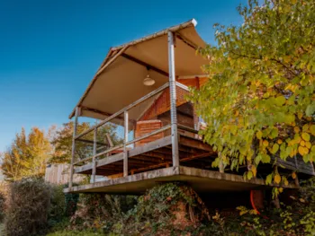 Mietunterkunft - Lodge 2 Schlafzimmer - Combelles Aveyron Vacances