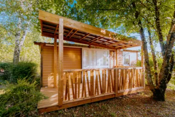 Mietunterkunft - Hütte Barrierefrei Schlafzimmers - Combelles Aveyron Vacances