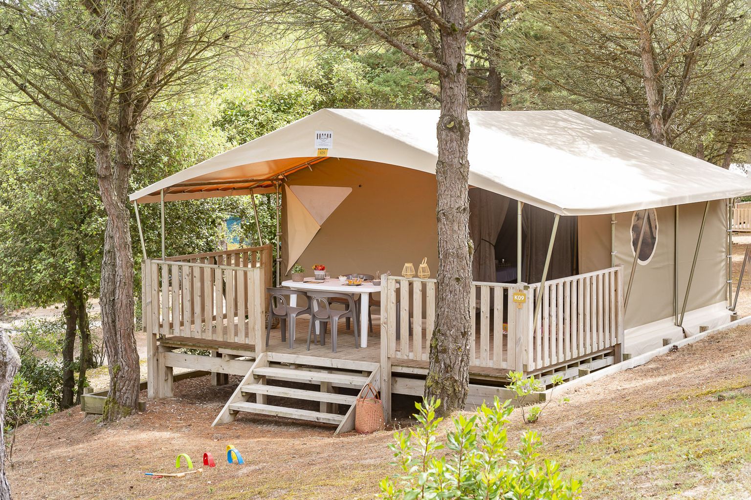 Location - Tente 2 Chambres - Sans Sanitaires ** - Camping Sandaya La Grande Côte