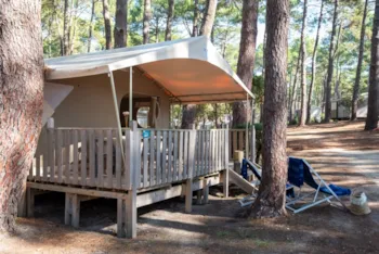 Mietunterkunft - Lodge Canada - 20 M² - 2 Schlafzimmer - Clico Chic - Plage des Tonnelles