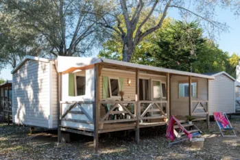 Mietunterkunft - Mobilheim Habana- 24 M² - 2 Schlafzimmer - Klimaanlage - Clico Chic - Plage des Tonnelles