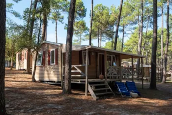 Mietunterkunft - Mobilheim Sun - 27 M² - 2 Schlafzimmer - Clico Chic - Plage des Tonnelles