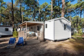 Mietunterkunft - Mobilheim Bart Top Presta  - 33 M² - 2 Schlafzimmer - Clico Chic - Plage des Tonnelles