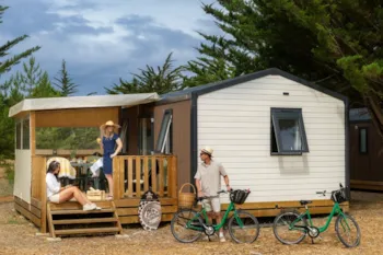 Mietunterkunft - Mobilheim Resort Top Presta - 31 M² - 3 Schlafzimmer - Clico Chic - Plage des Tonnelles