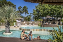 Bathing Camping Sandaya Lac De Sanguinet - Sanguinet