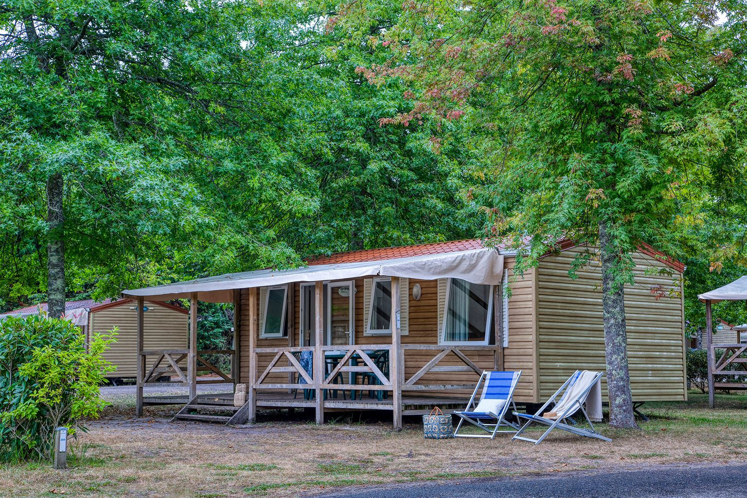 Location - Cottage 3 Chambres *** - Camping Sandaya Le Lac de Sanguinet