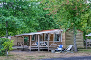 Mietunterkunft - Cottage 3 Zimmer *** - Camping Sandaya Lac De Sanguinet