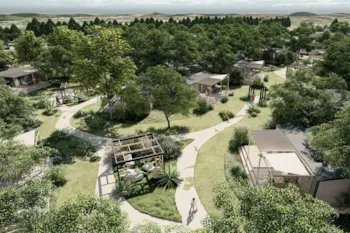 Mietunterkunft - Cottage Omanha 2 Zimmer  Premium - Camping Sandaya Lac De Sanguinet