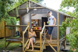 Location - Safari Lodge 2 Chambres 23 M² - Siblu - Les Oyats