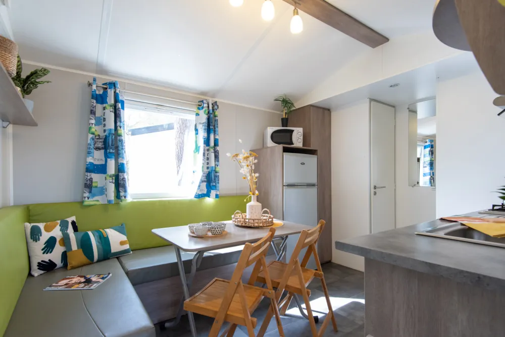 Mietunterkunft - Cottage Marina Standard Klimatisiert / D - Camping Campéole Navarrosse Plage 
