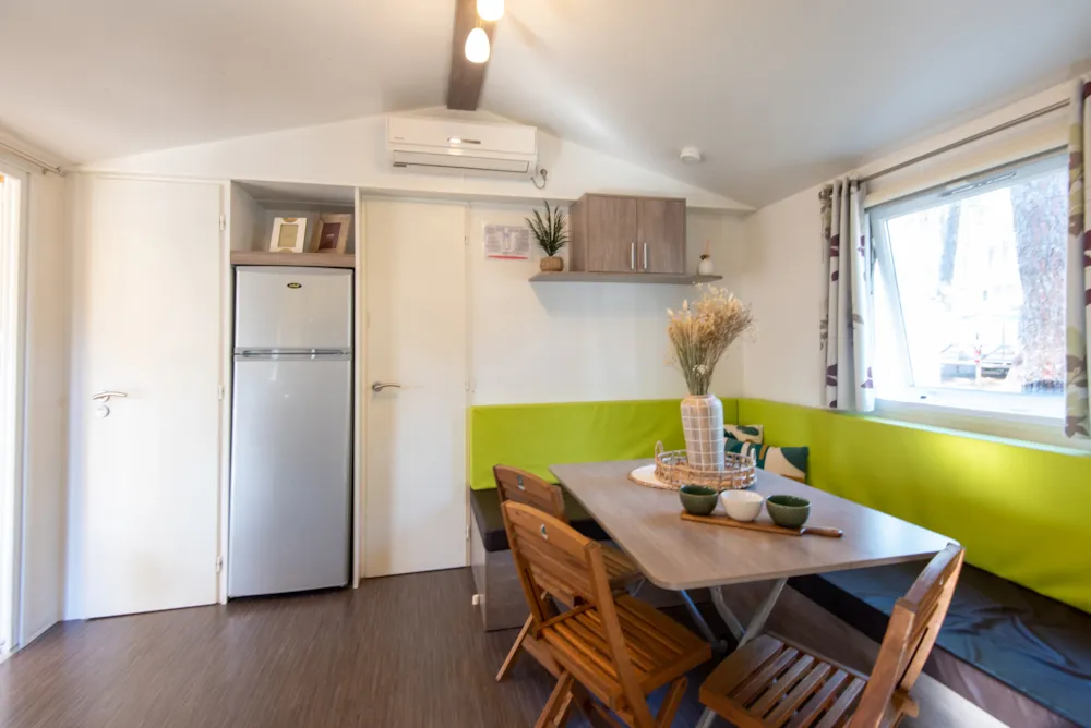 Mietunterkunft - Cottage Marina Standard Klimatisiert / D - Camping Campéole Navarrosse Plage 