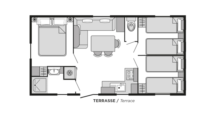 Cottage Marina Standard Climatisé / S