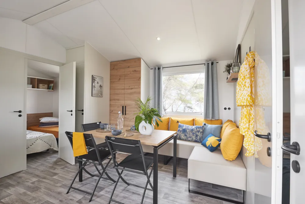 Mietunterkunft - Cottage Venezia Komfort / S - Camping Campéole Navarrosse Plage 