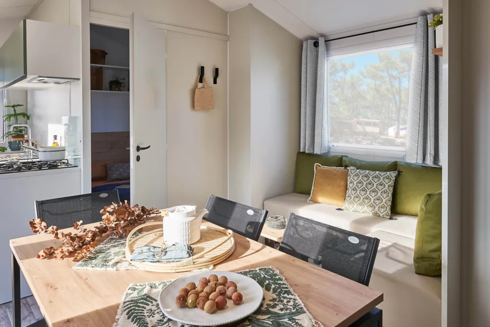 Mietunterkunft - Cottage Bahia Premium / D - Camping Campéole Navarrosse Plage 