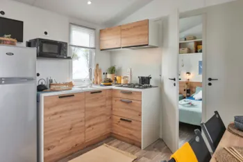 Location - Cottage Venezia Confort Climatisé / D - Camping Campéole Navarrosse Plage 