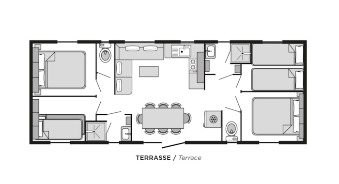 Cottage Tribu Confort Climatisé / D