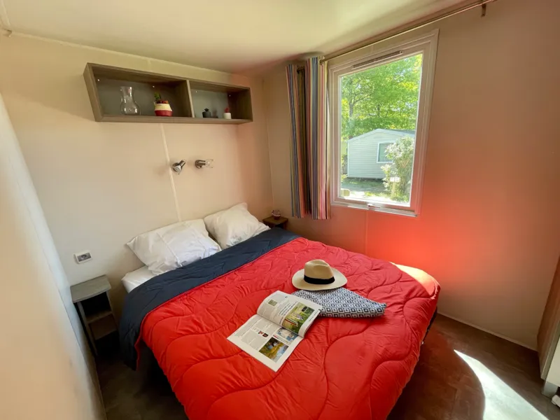 Mobil Home Confort - 3 Chambres  (32M²) + Climatisation + Vue Vigne