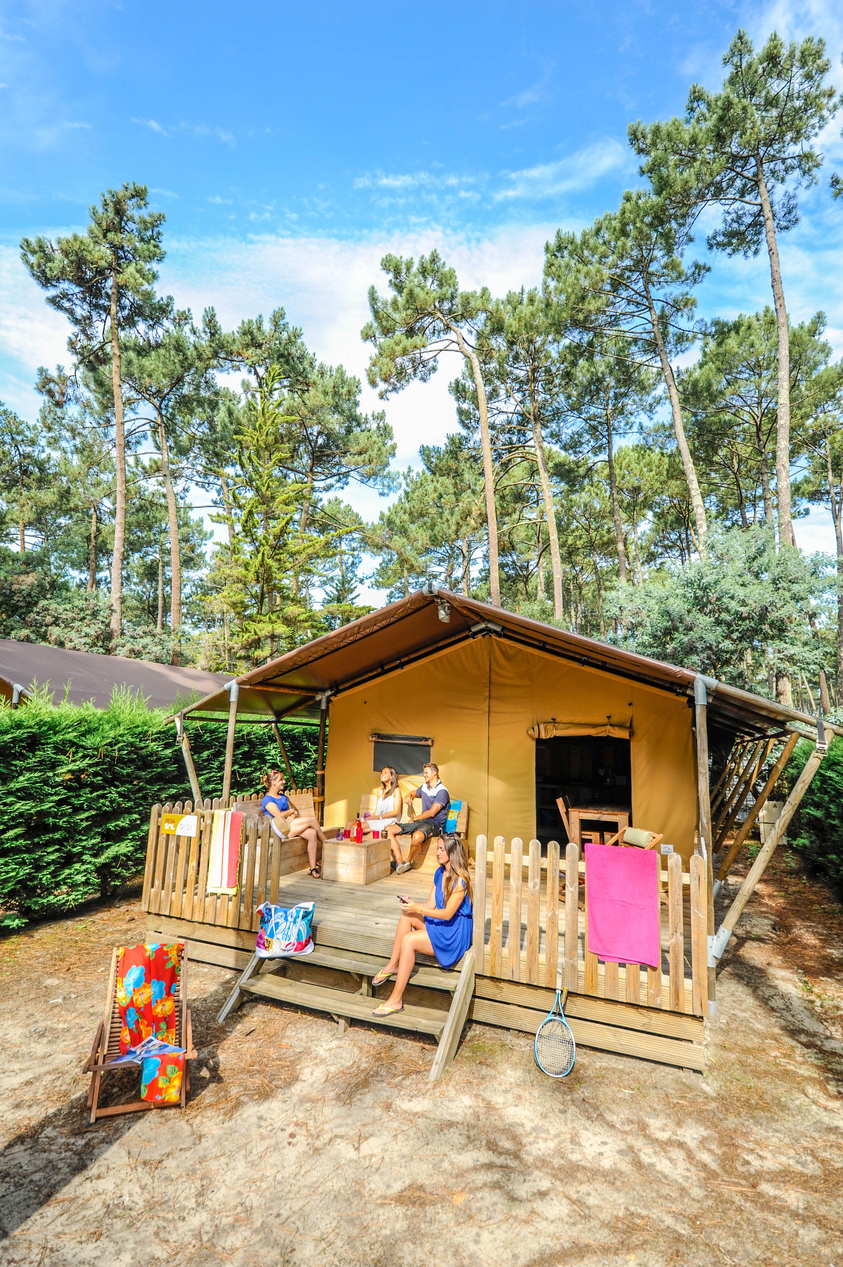 Accommodation - Tent Ecoluxe 4/5P - Camping Le Vieux Port Resort & Spa
