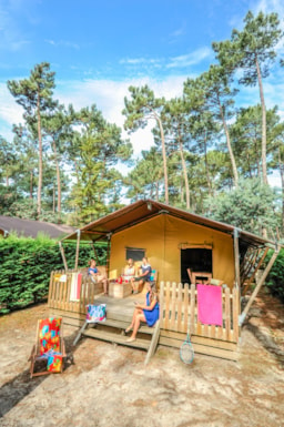 Location - Tente Ecoluxe 4/5P - Camping Le Vieux Port Resort & Spa