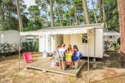 Mietunterkunft - Mobilheim Eco 4P - Camping Le Vieux Port Resort & Spa