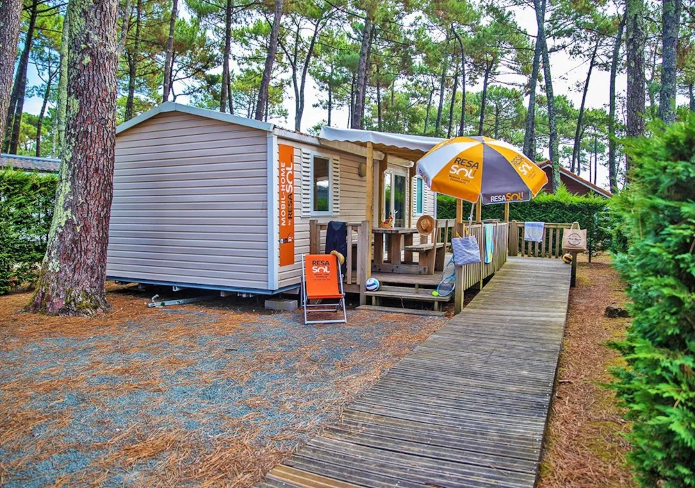 Location - Mobil-Home Resasol Pour Personnes À Mobilité Réduite 4/6P - Camping Le Vieux Port Resort & Spa