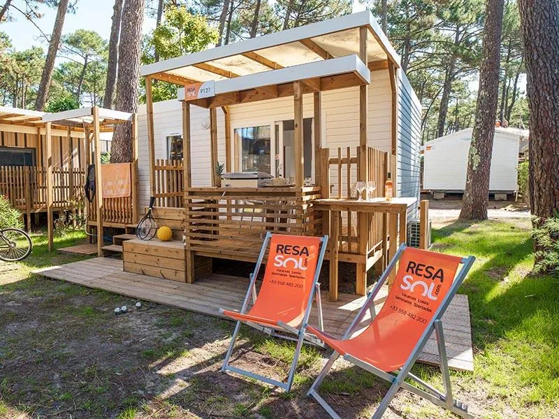 Location - Lodge Premium 2/3P - Camping Le Vieux Port Resort & Spa