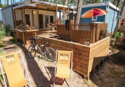 Mietunterkunft - Cottage Suite Premium - Jacuzzi® 6P - Camping Le Vieux Port Resort & Spa