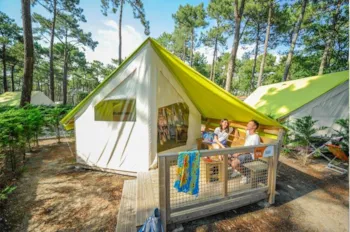 Mietunterkunft - Zelt Eco 4P - Camping Le Vieux Port Resort & Spa