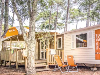 Mietunterkunft - Mobilheim Resasol 6/8P - 2 Badezimmer - Camping Le Vieux Port Resort & Spa