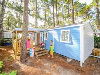 Mietunterkunft - Mobilheim Resasol 8P - Camping Le Vieux Port Resort & Spa
