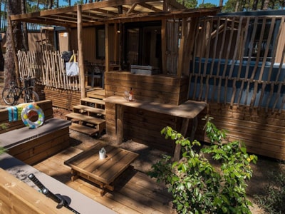 Lodge PREMIUM Dune & Jacuzzi 6P
