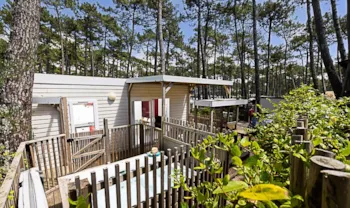 Mietunterkunft - Lodge Premium Jacuzzi 2/3P - Camping Le Vieux Port Resort & Spa