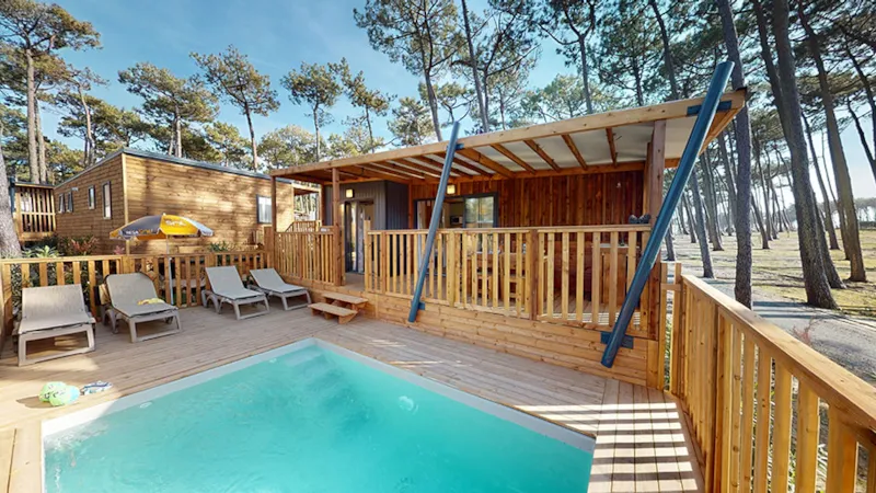 Chalet Premium - Piscine 4/5P