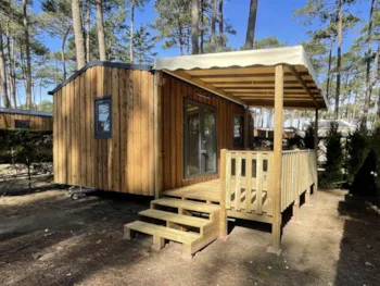 Mietunterkunft - Hütte Bois 4/5P - Camping Le Vieux Port Resort & Spa