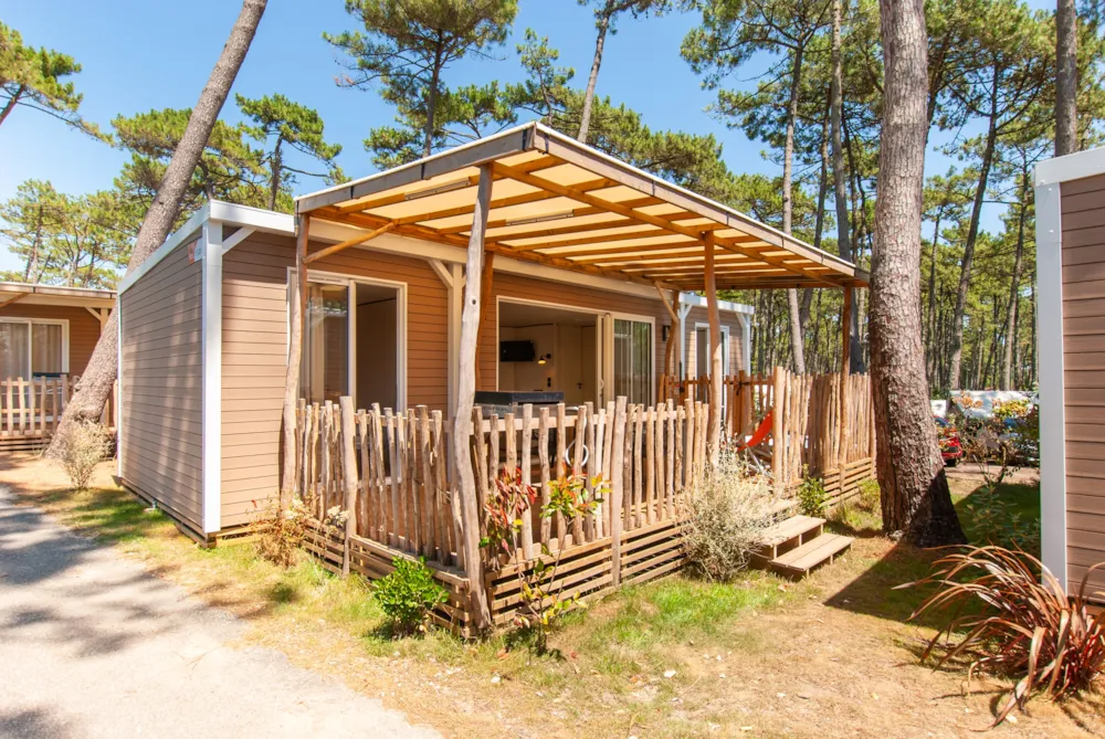 Location - Lodge Premium Dune & Jacuzzi 4P - Camping Le Vieux Port Resort & Spa