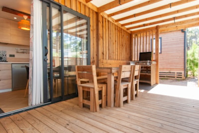 Chalet PREMIUM -  Swimming pool 4/5P