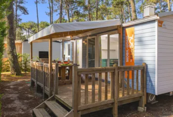 Mietunterkunft - Mobilheim Resasol 4/6P - Camping Le Vieux Port Resort & Spa