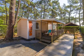 Mietunterkunft - Mobilheim Resasol Behindertengerecht 4/6P - Camping Le Vieux Port Resort & Spa