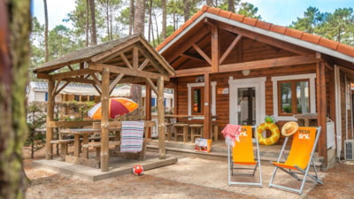 Wooden chalet for 4/5 people