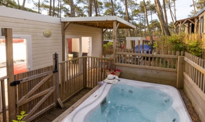 Lodge PREMIUM Jacuzzi 2/3P