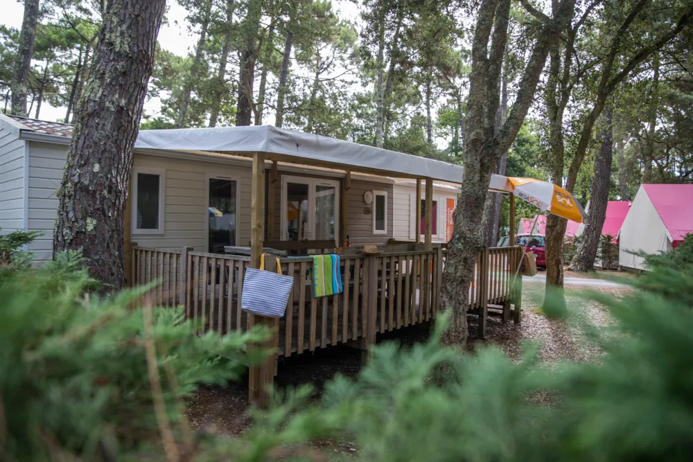 Location - Mobil-Home Resasol 6/8P - Animaux Admis - Camping Le Vieux Port Resort & Spa
