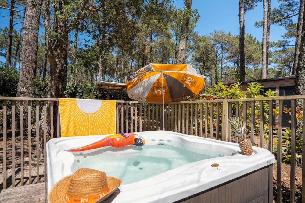 Emplacement - Emplacement Vip 150  & Jacuzzi 2/6P - Camping Le Vieux Port Resort & Spa