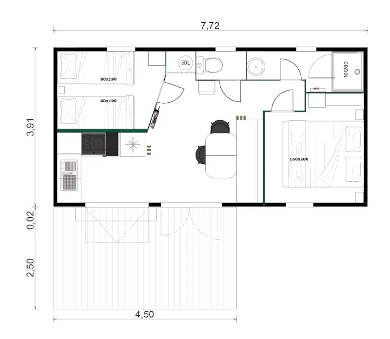 Chalet Ecume 4P