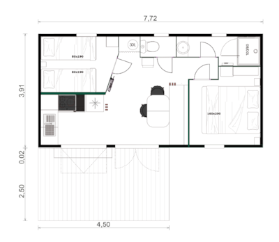 ECUME 4P Chalet