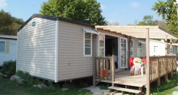 Mietunterkunft - Mobil Home Cosy 3 - 3 Zimmer (Max : 6 Erwachsene) - Camping Les Rives du Loup