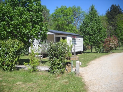Mobil home Les Causses Standard 29m² (2bedrooms) + sheltered terrace + TV