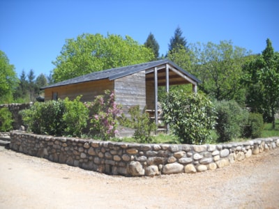 Wooden hut Châtaigner 23 m² (2 bedrooms) No bathroom