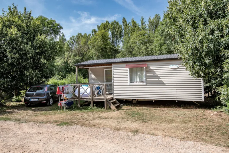 Mobil Home Les Causses Standard 29M² (2 Chambres) + Terrasse Couverte + Tv